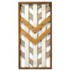 Boho Geometric Wood Framed Wall Panel