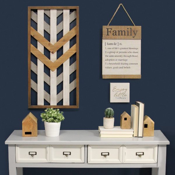 Boho Geometric Wood Framed Wall Panel - Image 2