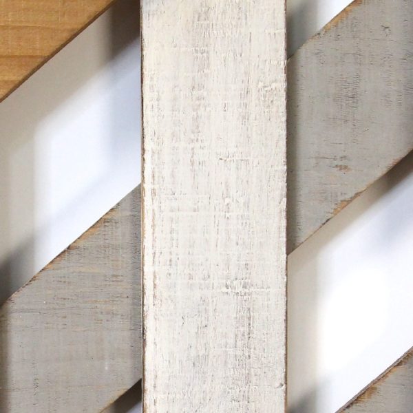 Boho Geometric Wood Framed Wall Panel - Image 3