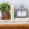 Distressed Arabic Metal Table Clock - Image 2