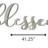 Oversized Blessed Metal Sign - Image 4