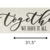 Together We Have It All Oversized Wall Art - Image 4