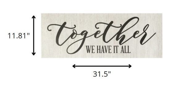 Together We Have It All Oversized Wall Art - Image 4