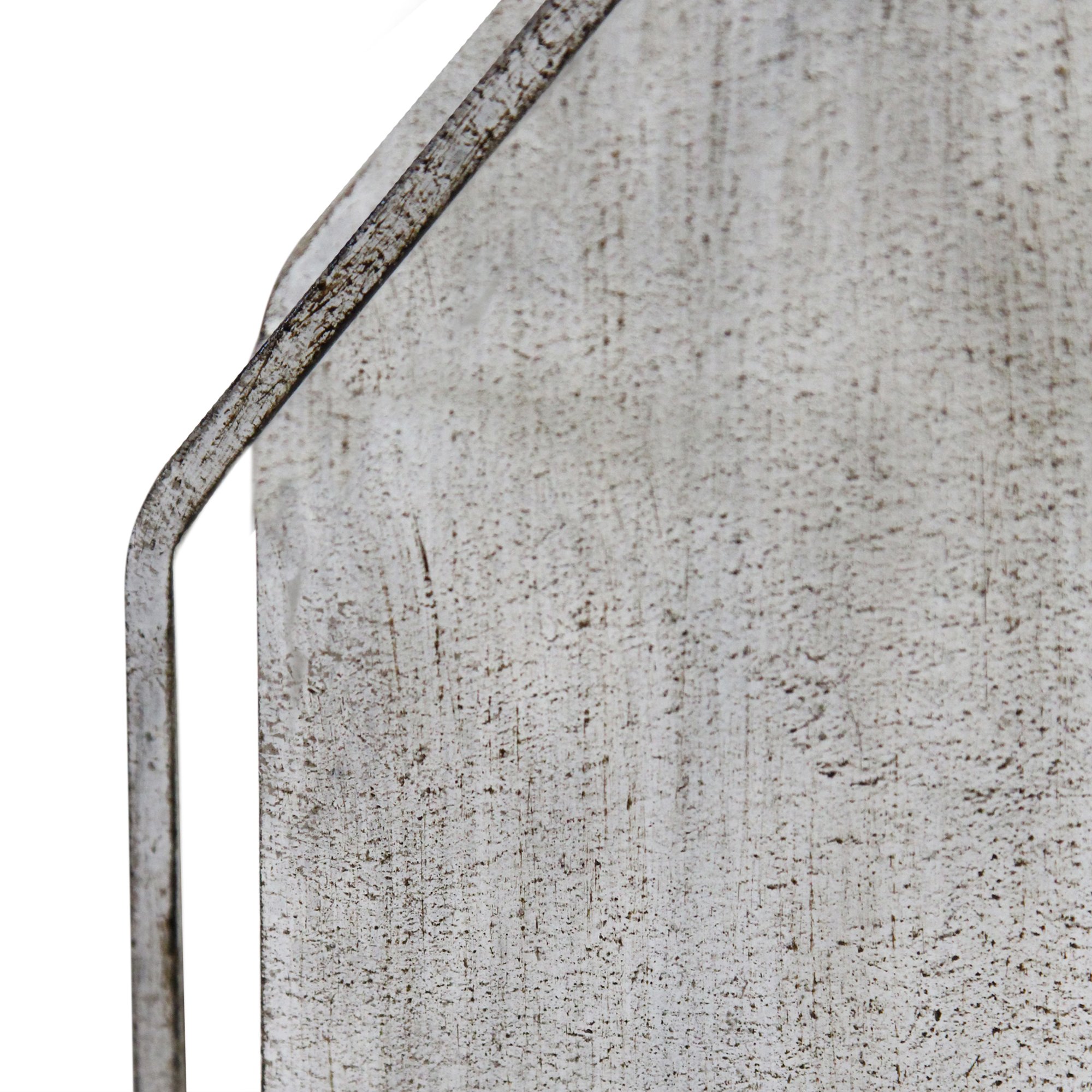 Set of 2 Farmhouse Style Distressed Metal Candleholders - Image 4