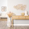 Geometric Whitewash Statement Wall Decor - Image 2