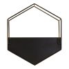 Orange Metal Wall Planter - Image 3