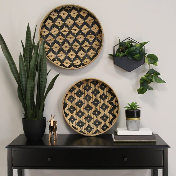 Black Metal Wall Planter - Image 2