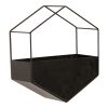 Black Metal Wall Planter - Image 3