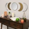 Antique Boho Moon Phase Wall Mirror - Image 2