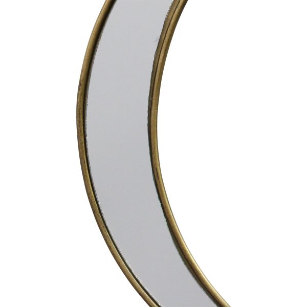 Antique Boho Moon Phase Wall Mirror - Image 3