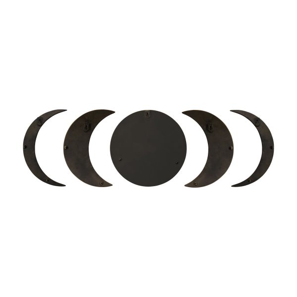Antique Boho Moon Phase Wall Mirror - Image 4