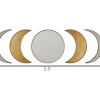 Antique Boho Moon Phase Wall Mirror - Image 5