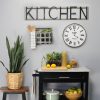 Galvanized Handcrafted Metal Wall Hanging Basket - Image 2