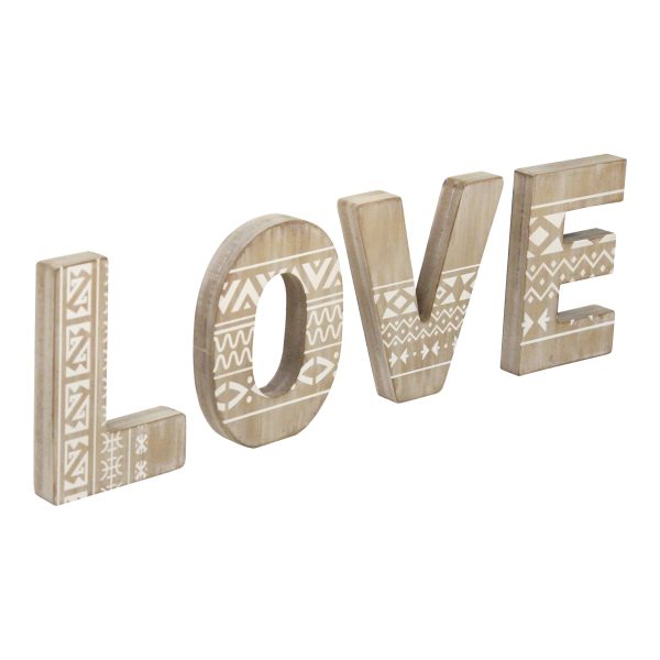 LOVE Bohemian Design Wall Art or Shelf Sitters - Image 2