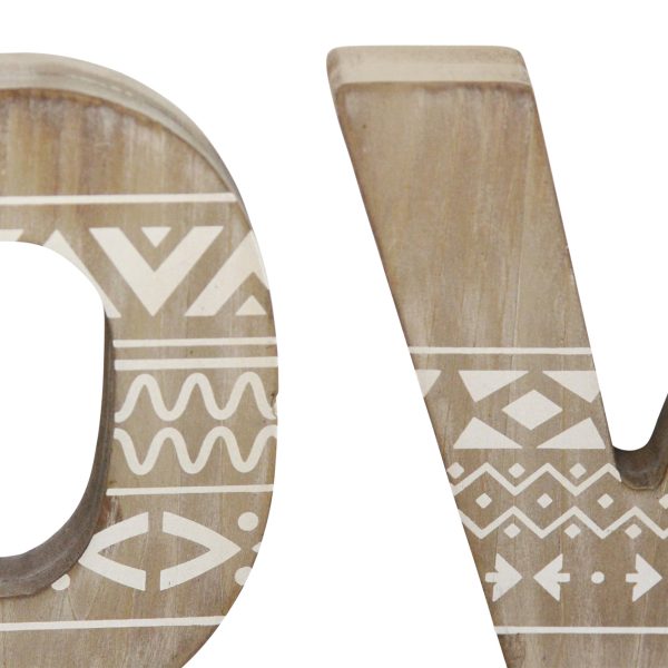 LOVE Bohemian Design Wall Art or Shelf Sitters - Image 5