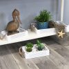 S 3 Hampton Nesting Wood with Metal Handles Trays - Image 3