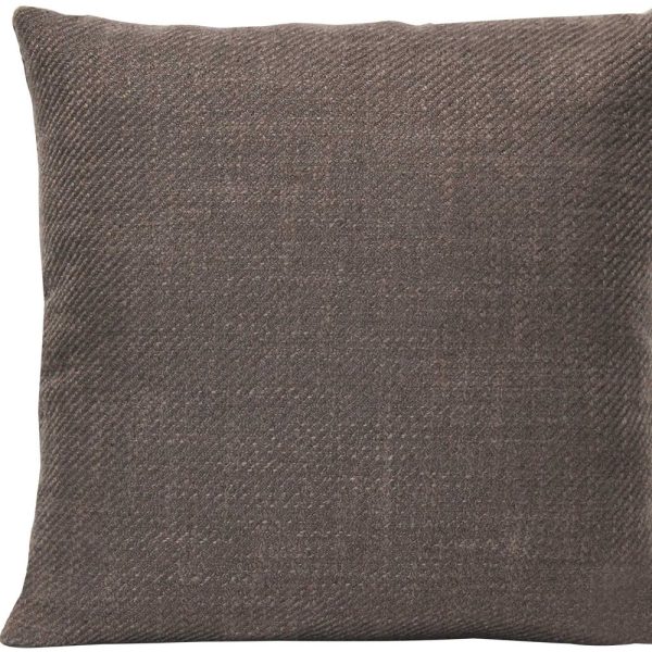 Mocha Tweed 18 Square Pillow - Image 4