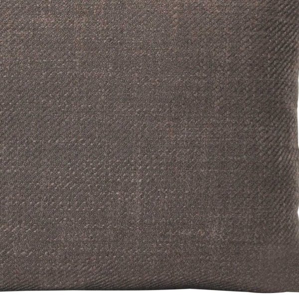 Mocha Tweed 18 Square Pillow - Image 5