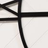 31.5 White Wood and Black Metal   Wall Clock - Image 3