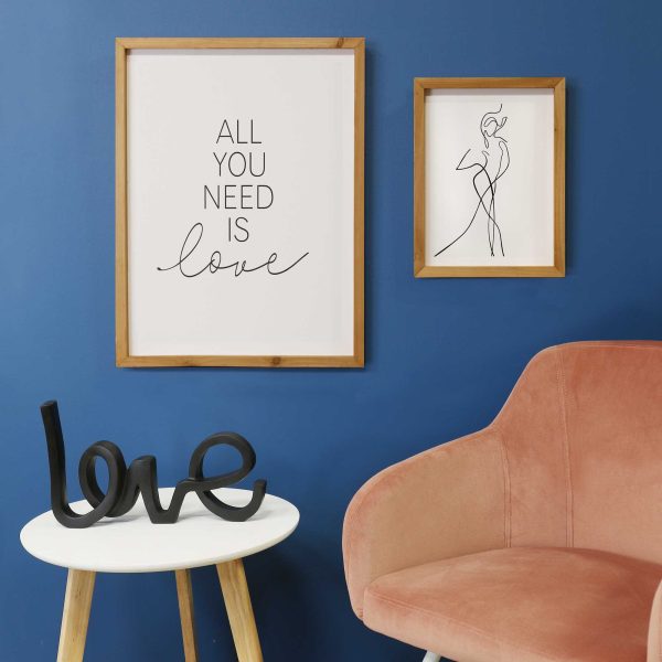 Modern Love Typography Tabletop Decor - Image 2