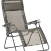 27.6" X 64.2" X 45.3"  Graphite Powder Coated Recliner