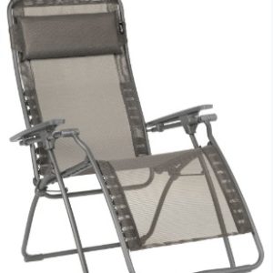 27.6" X 64.2" X 45.3"  Graphite Powder Coated Recliner