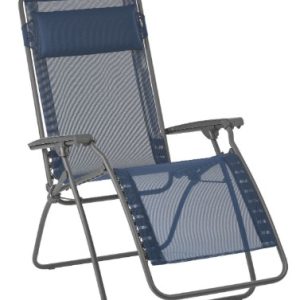 26.8" X 64.2" X 44.9" Ocean Powder Coated Multi-Position Folding Recliner