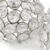 3" Silver Iron and Crystal Spheres Set Of 2 - Image 5