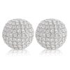 5" X 5" X 5" Silver Iron & Cristal Spheres Set Of 2 - Image 3