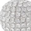 5" X 5" X 5" Silver Iron & Cristal Spheres Set Of 2 - Image 5