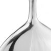 Mod Buffed Silver Long Neck Disc Vase - Image 5