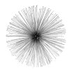 6" X 6" X 6" Silver Iron Urchin Small Sphere - Image 2
