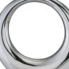 3" X 16" X 17" Silver Aluminum Ring Small Hoop Vase - Image 4