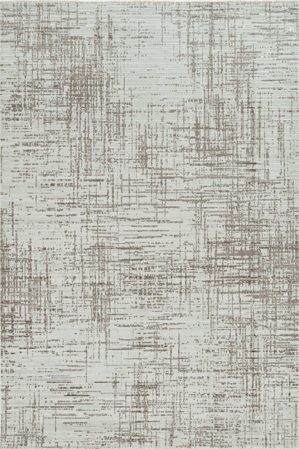 4' x 5' Natural Abstract Area Rug - Image 3