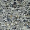 4' x 5' Grey Abstract Area Rug - Image 4