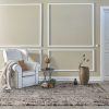 4' x 5' Beige or Grey Abstract Area Rug - Image 2