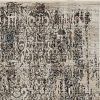 2' x 8' Grey Medallion Runner Rug - Image 3