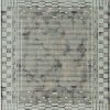 2' x 8' Natural Geometric Bars Runner Rug - Image 2