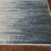 3' x 5'  Ivory Blue Gradient Area Rug