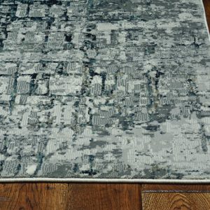 2' x 7' Ivory or Grey Polypropylene and Polyester Runner Rug