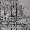 7' x 9' Ivory or Grey Abstract Design Indoor Area Rug - Image 2