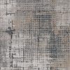 5' x 8' Grey Abstract Tile Area Rug - Image 2