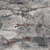 5' x 8' Grey or Teal Abstract Traditional Area Rug - Image 3