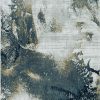 3'x5' Grey Brick Machine Woven Abstract Watercolor Indoor Area Rug - Image 3