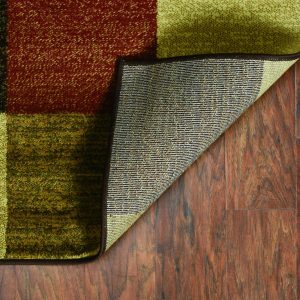 94" X 94" Beige Polypropylene Rug
