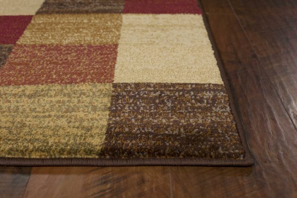 94" X 94" Beige Polypropylene Rug - Image 2