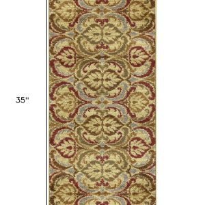 23 X 35 Gold Polypropylene Rug