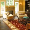23 X 35 Red or  Ivory  Polypropylene Rug - Image 2