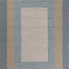 5' x 7' Spa Ivory Bordered Indoor Outdoor Area Rug - Image 4