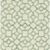 5'x7' Beige Hand Tufted Geometric Indoor Area Rug - Image 2